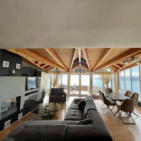 Seaview Golden Penthouse Daire Saranda Dış mekan fotoğraf