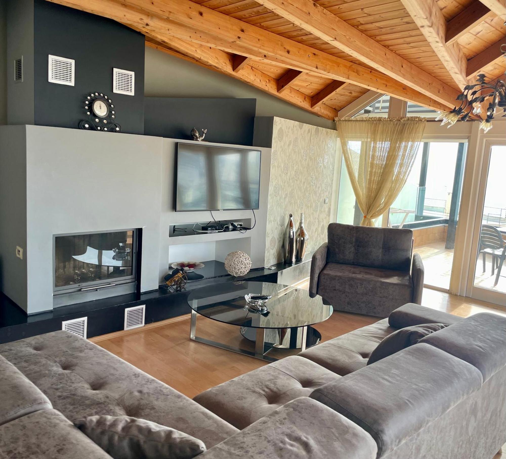 Seaview Golden Penthouse Daire Saranda Dış mekan fotoğraf